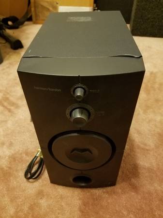 Harmon/Kardon E2XHK395 Subwoofer Computer Speaker Dell 1