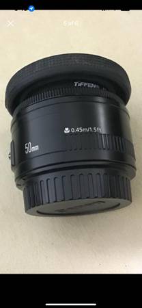 Canon Ef 1,8/50 II Ef 50mm For /1.8 II Standard Lens - 1