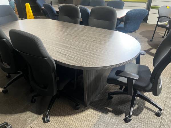 Conference table  - NEW adjustable conference table 8ft 1