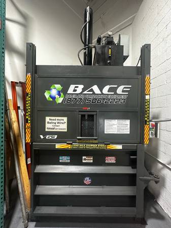 BALER BACE V63 15HP 208V 46AMP 1