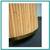 Studio Ellison Liza Oval Rattan Console Table 7 thumbnail