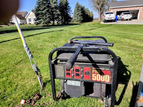 Coleman Powermate 5000 Generator 1