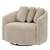Oversized Swivel Living Room Accent Chair With Pillows - NEW 1 thumbnail