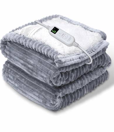 Electric Heated Blanket Throw, Heating Blanket 1