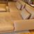 Taupe (grayish) Leather Couch 5 thumbnail