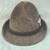Vtg German Made Bavarian Hat, Rein Haar, 4 German silver Travel pin's 1 thumbnail