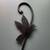 Black Cast Iron Bird S-Hook Plant Hanger Brown Decorative Garden Hook 2 thumbnail