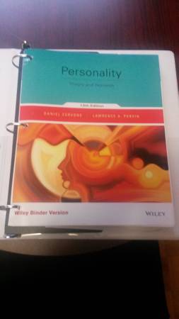 Personality Theory and Research 13th Edition 1