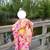 Made in Japan Shichigosan 7-year-old girl multi-piece kimono set 11 thumbnail