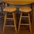 Solid Oak Swivel Stools 1 thumbnail