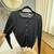 Anne Klein Navy Cardigan 1 thumbnail