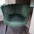 Juelz Velvet Barrel Chair, Green- 31 × 26 × 24 in (Seat 18.5 in) 1 thumbnail