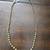 Vintage 1950s faux pearl necklace no clasps 5 thumbnail