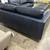Article Sven 72" Tufted Leather Loveseat - Oxford Blue 3 thumbnail