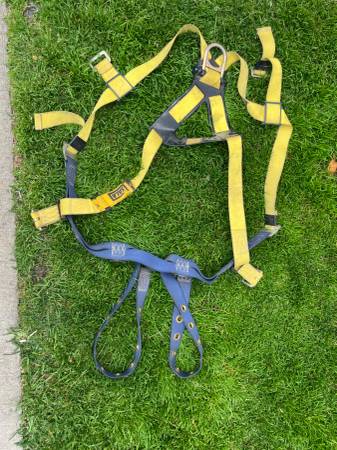 SALA fall restraint harness and EZ stop 1