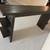 Solid Wood Foyer Table – Dark Wood Console with Side Shelves – Pickup 2 thumbnail