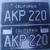 Original 1950's/60's clean Black /Gold California License Plates 1 thumbnail