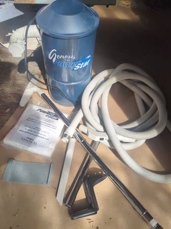 Genesis by PowerStar Central Vacuum System + Hose & Attachments Bundle 1