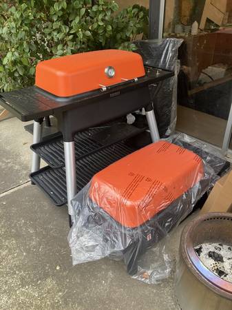 Everdure Furnace grill, orange, brand new 1