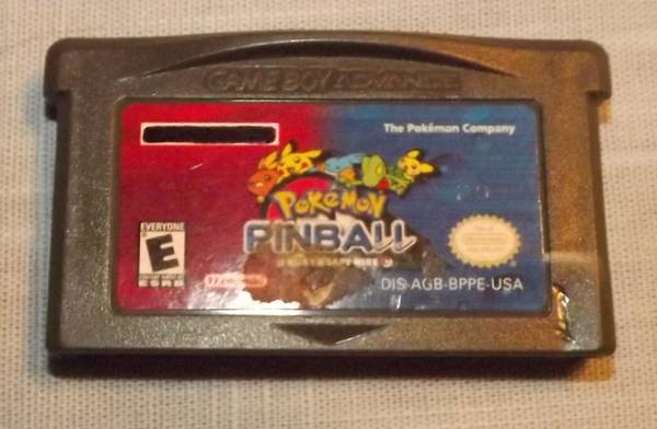 Ninentdo Pokemon Pinball Ruby and Sapphire 1