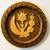 Edelweiss Handcarved Wall Plate 1 thumbnail