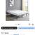 Amazon Basics Bed Frame with Storage, Foldable Metal Platform, Sturdy Steel, No  8 thumbnail