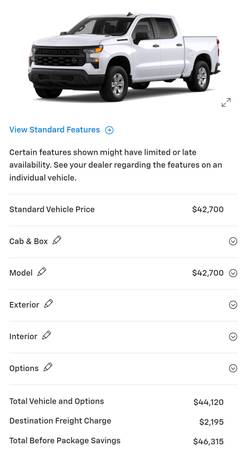 2020 Silverado 1500 Custom/WT, paquete de detalles en negro, ¡cuando era nueva costaba $44,000! - $30,00063441756364291123