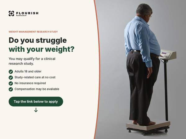 Weight Management Research Study – Compensation May Be Available 1