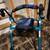 Teal walker/rollator with seat 1 thumbnail