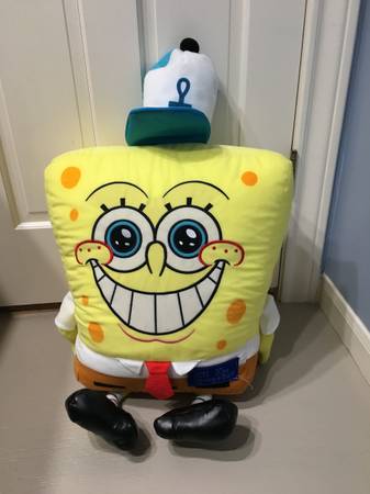 Sponge Bob  Large Vintage Stuffed 1