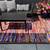 Large Boho Rag Rug 9 x 6 2 thumbnail