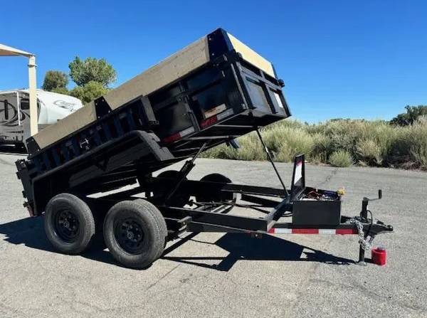 Interstate Dump Trailer 6x10 Side Extensions! 1