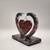 LuxeHeart Orgonite Sculpture – EMF Protection and Energy Transmuter – 2 thumbnail