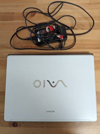 Sony Vaio Laptop with charger 1