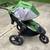 "BABY JOGGER SUMMIT X3" JOGGING STROLLER GREEN / GRAY 3 thumbnail