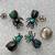 Vintage Navajo Sterling Silver and Turquoise bugs 4 thumbnail