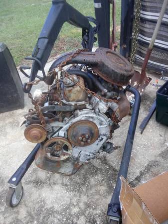 Ford V-4  Saab - skid steer  engine  for core 1