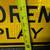 Large Children Playing Aluminum Sign 4 thumbnail