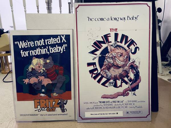Fritz the Cat and The Nine Lives of Fritz the Cat Movie Theater Lobby 1