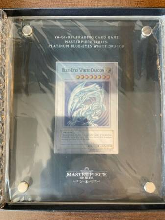 Yu-Gi-Oh Blue-Eyes White Dragon TCG Masterpiece Series US 1000 LE 1