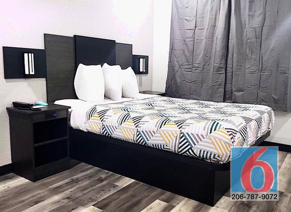 $500 / 1br - NEW WEEKLY RATE - Kids Stay for FREE! All-Inclusive with WIFI, TV, AC (Seattle South)63814661134721120