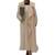 Avec Les Filles Rain Trench Coat LONG size L beige sand woman Melania 2 thumbnail