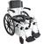 KMINA Self Propelled Shower Wheelchair, Commode Toilet Chair BRAND NEW 1 thumbnail