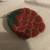 VINTAGE STRAWBERRY BEADED CHANGE PURSE 1 thumbnail