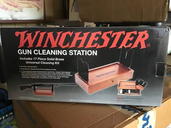 Gun cleaning station 1