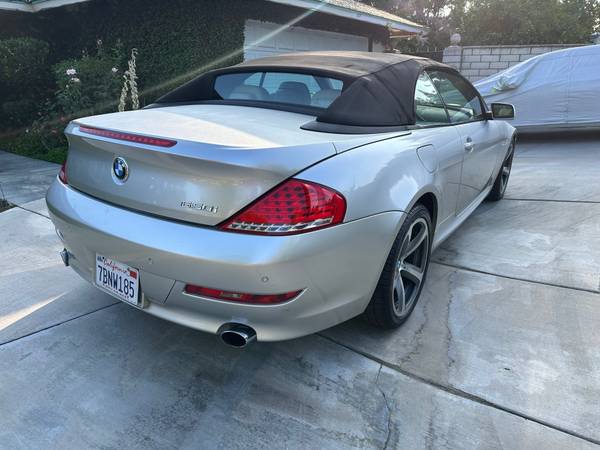 2008 BMW 650i CONVERTIBLE - $6,100 (REDLANDS CA)63624563072769123
