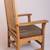 White Oak Craftsmen Chairs by Warren Hile Studios 5 thumbnail