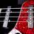 Fretless Jazz Bass Status Graphite Neck EMG JVX Active Pickups 9 thumbnail