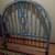Twin head & footboard, distressed metal, handmade, rails & slats 7 thumbnail