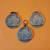 Antique United States Steel Corporation Sterling Medallions 4 thumbnail